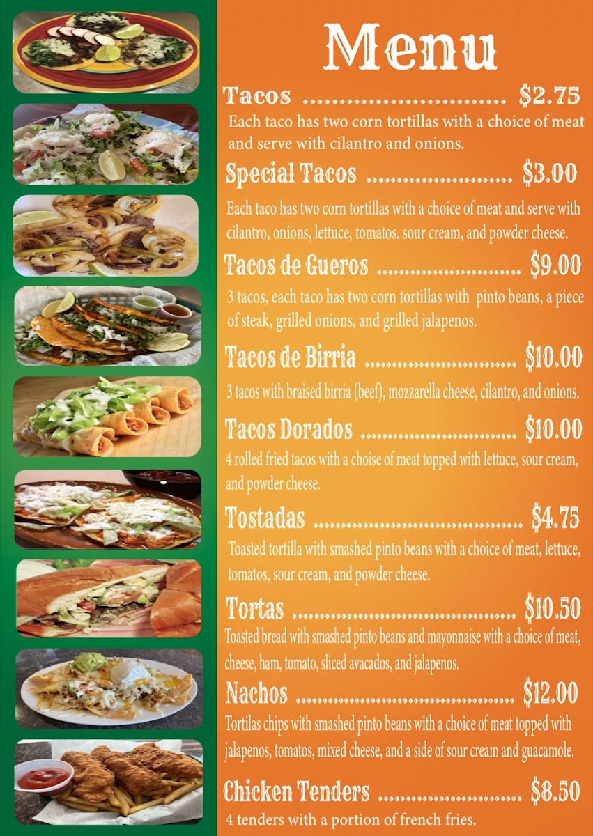 Los Tres Amigo Taqueria Inc Photo Menu 4