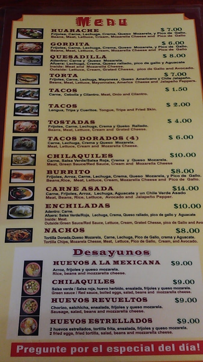 Los Tres Amigo Taqueria Inc Photo Menu 9