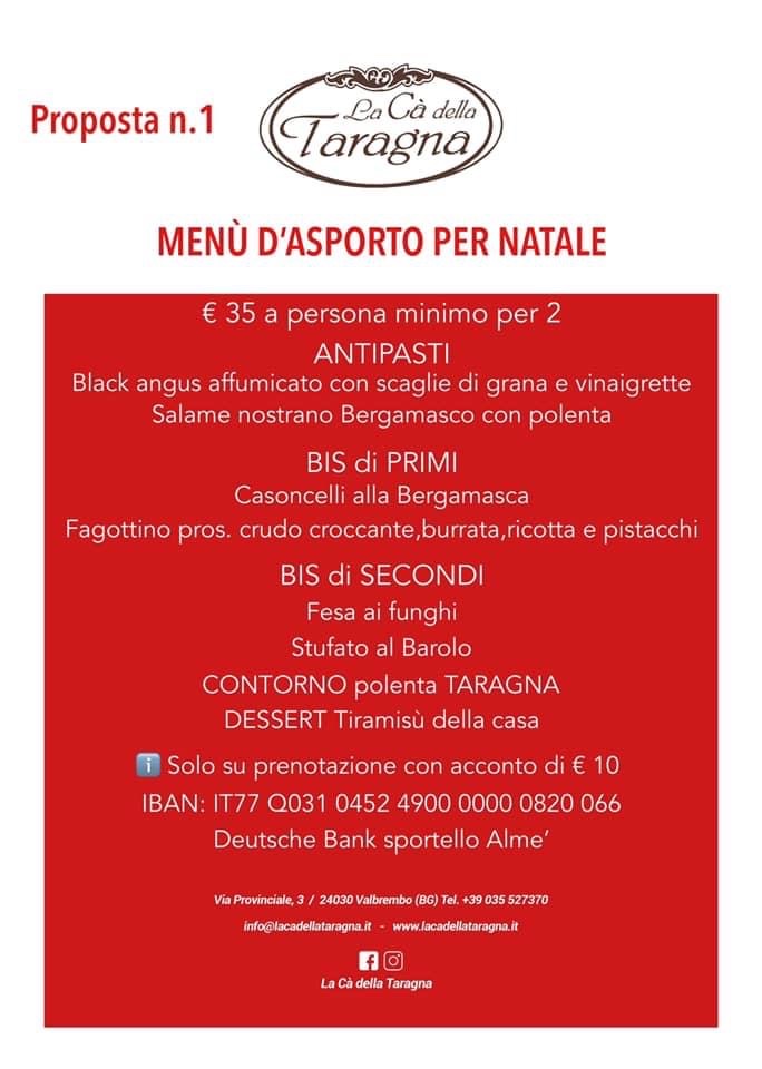 La Cà della Taragna Photo Menu 6