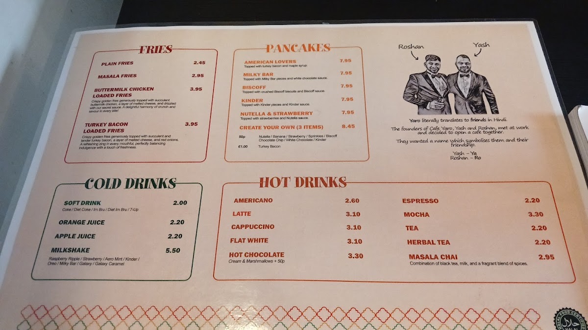 Cafe Yaro Photo Menu 3