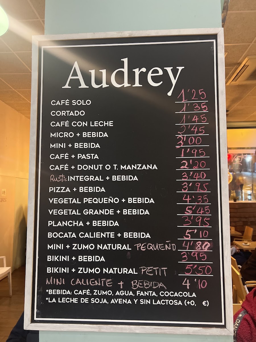 Panadería Audrey Photo Menu 1