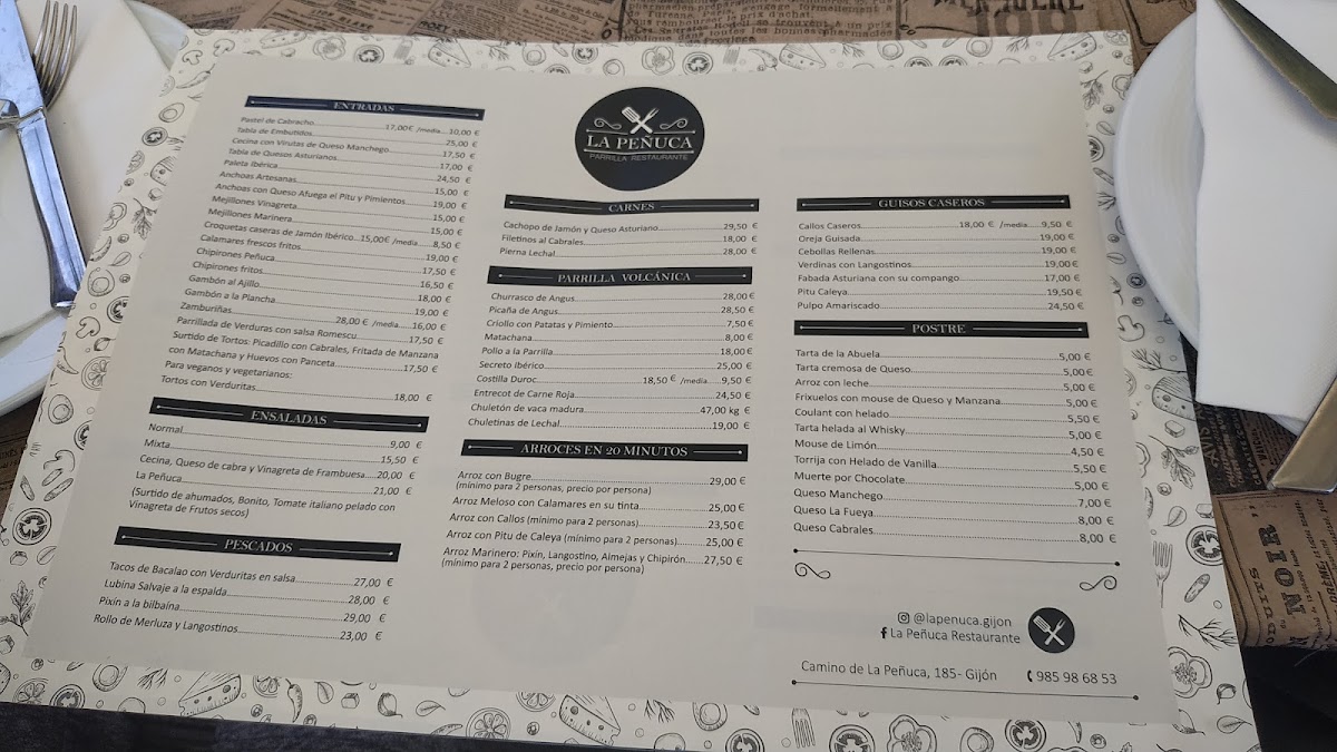 Restaurante Merendero La Peñuca Photo Menu 6