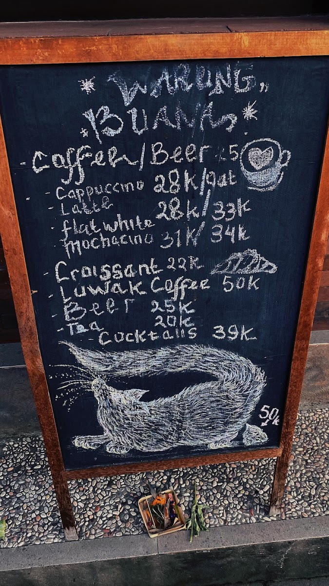 Warung Buana coffee and cocktail Photo Menu 3