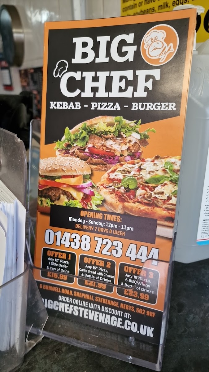 Big Chef Photo Menu 4