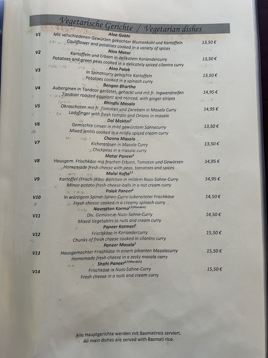 Tandoori Taste Indian Restaurant & Catering Photo Menu 9