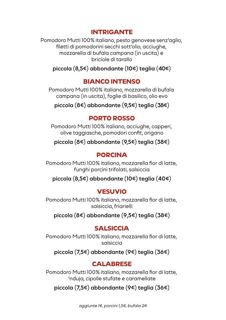 Gustò - PizzaPerFetta Photo Menu 3