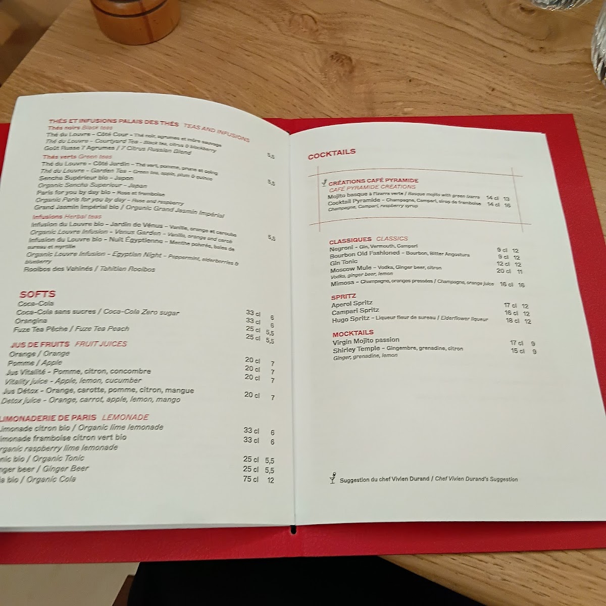 Café Pyramide Photo Menu 8