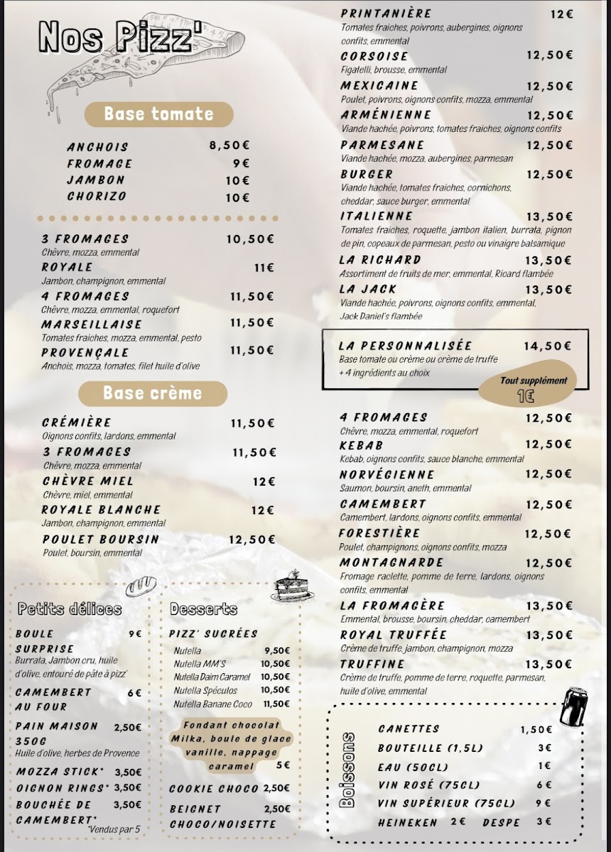 La Maison des Collègues Photo Menu 2