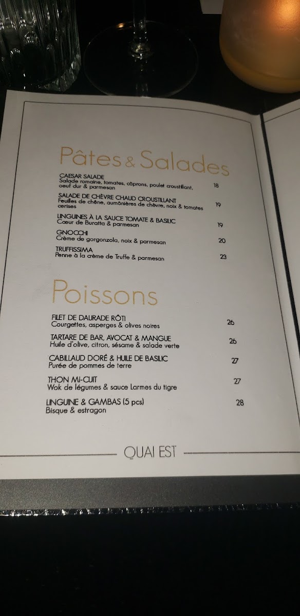 Quai Est Photo Menu 9