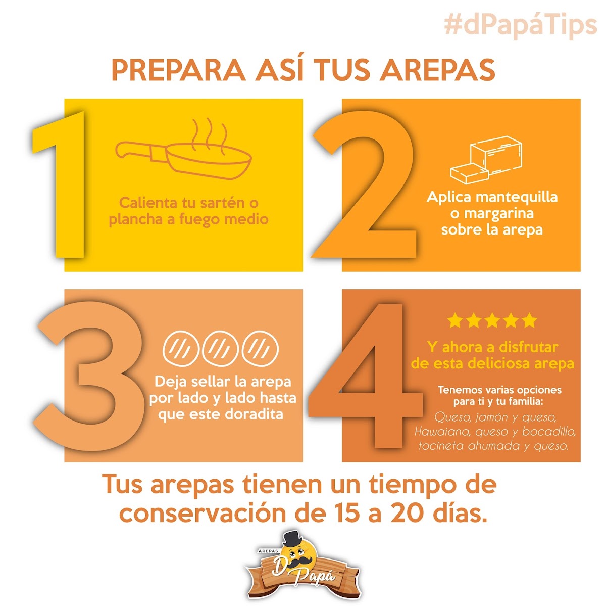 arepas D papá Photo Menu 5