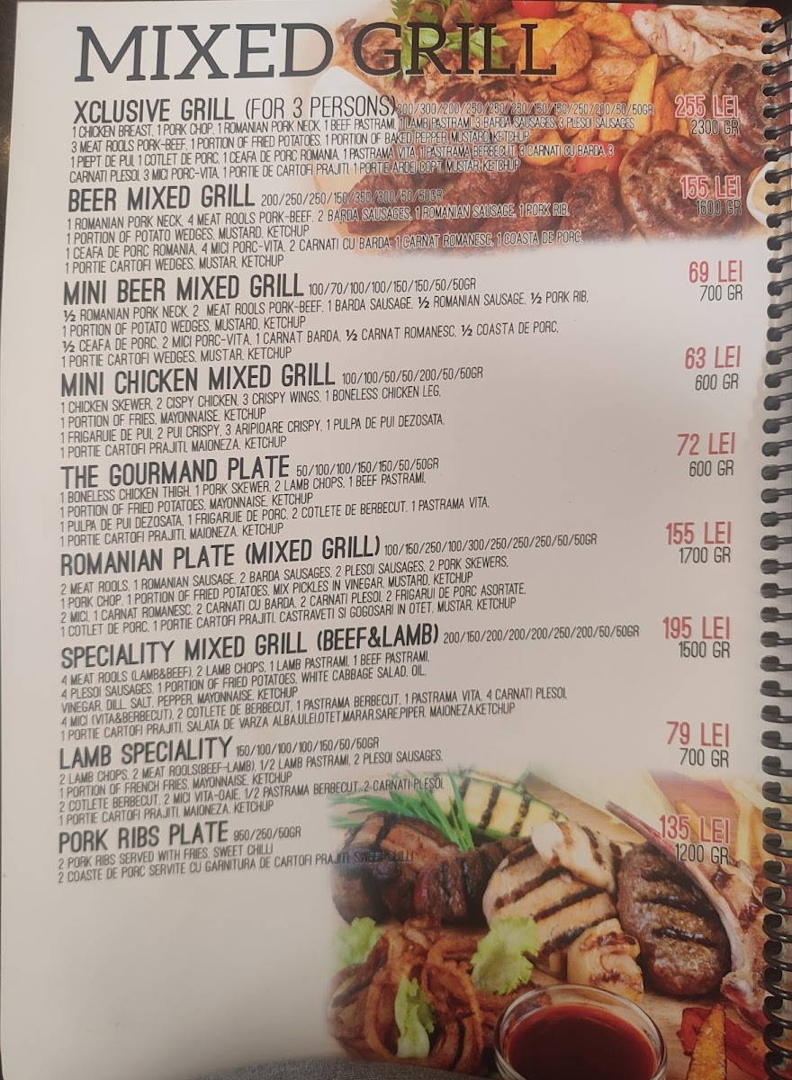 Xclusive Grill & Crêpes Photo Menu 2