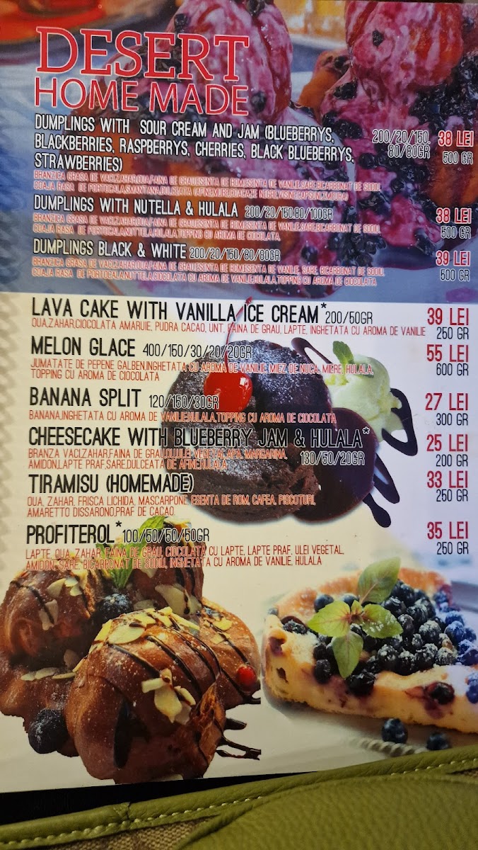 Xclusive Grill & Crêpes Photo Menu 9