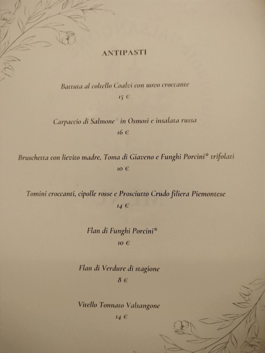 Ristorante Valsangone Photo Menu 1