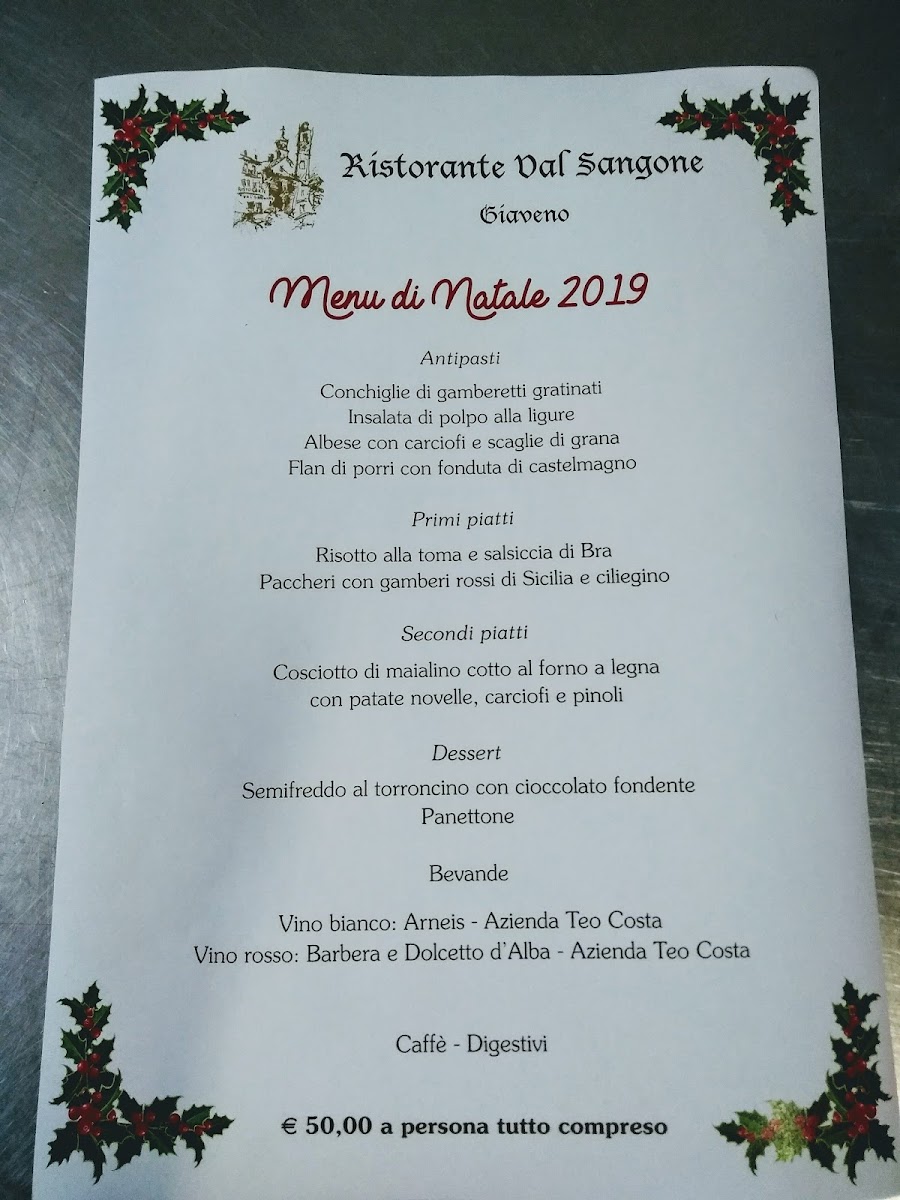 Ristorante Valsangone Photo Menu 6