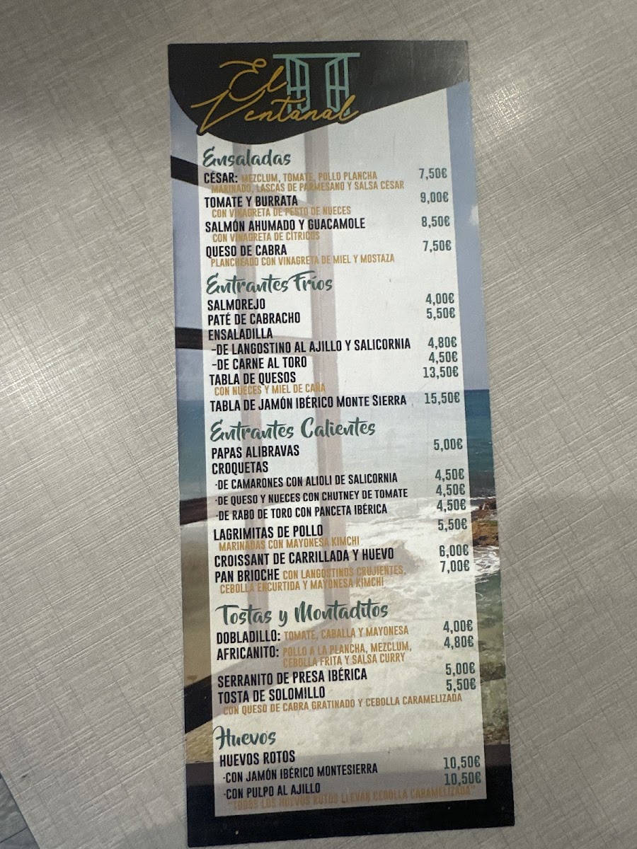 Cafeteria Restaurante El ventanal Photo Menu 1