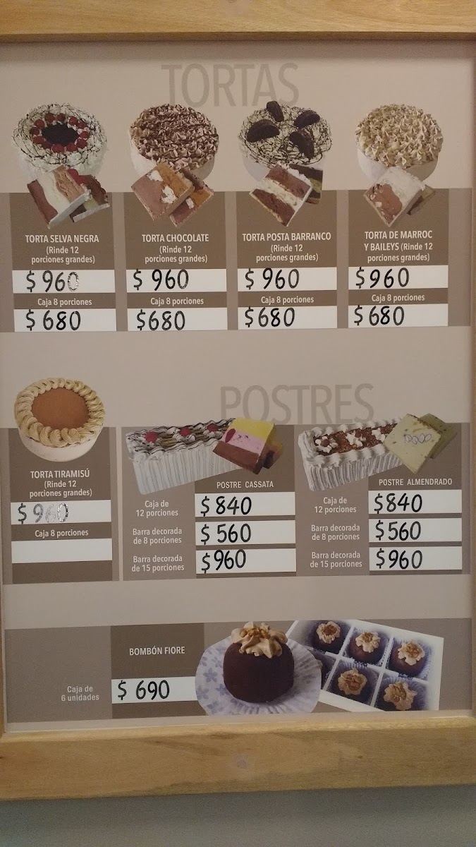 Fiore Helados | Roca Photo Menu 5