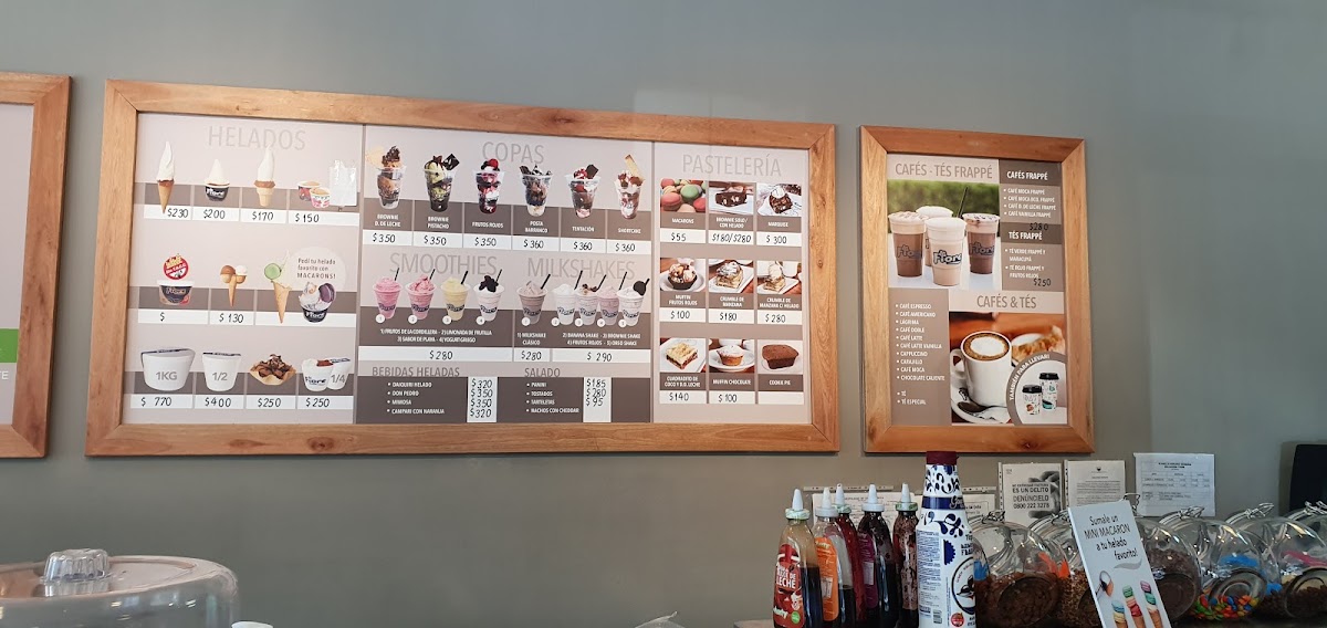 Fiore Helados | Roca Photo Menu 9