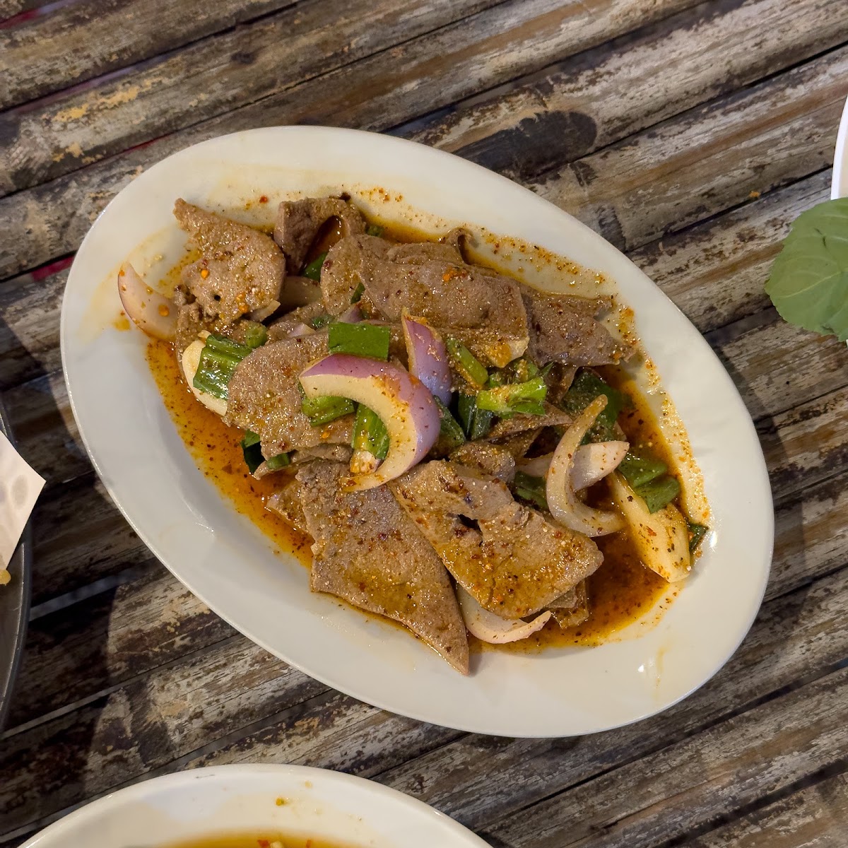 Hot pot, fried papaya salad, yellow tent. Photo 10