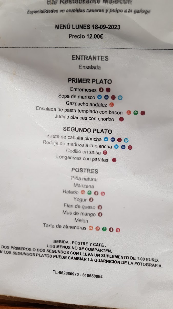 Restaurant Malecón Photo Menu 2