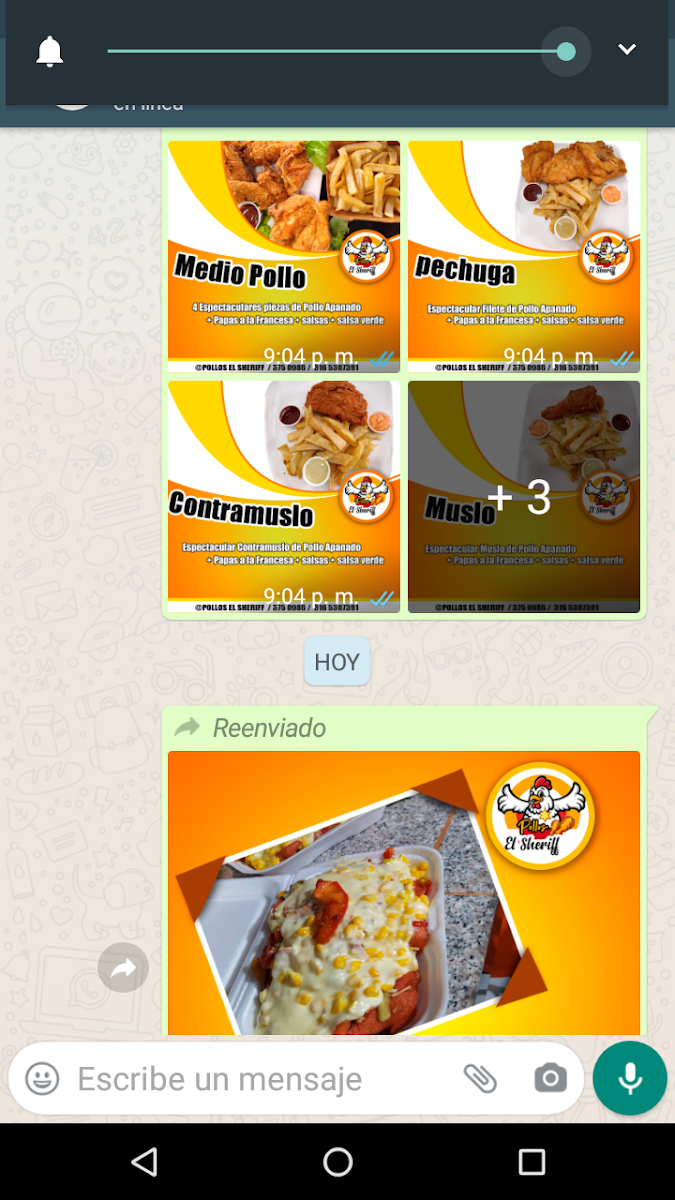 POLLOS EL SHERIFF Photo Menu 10