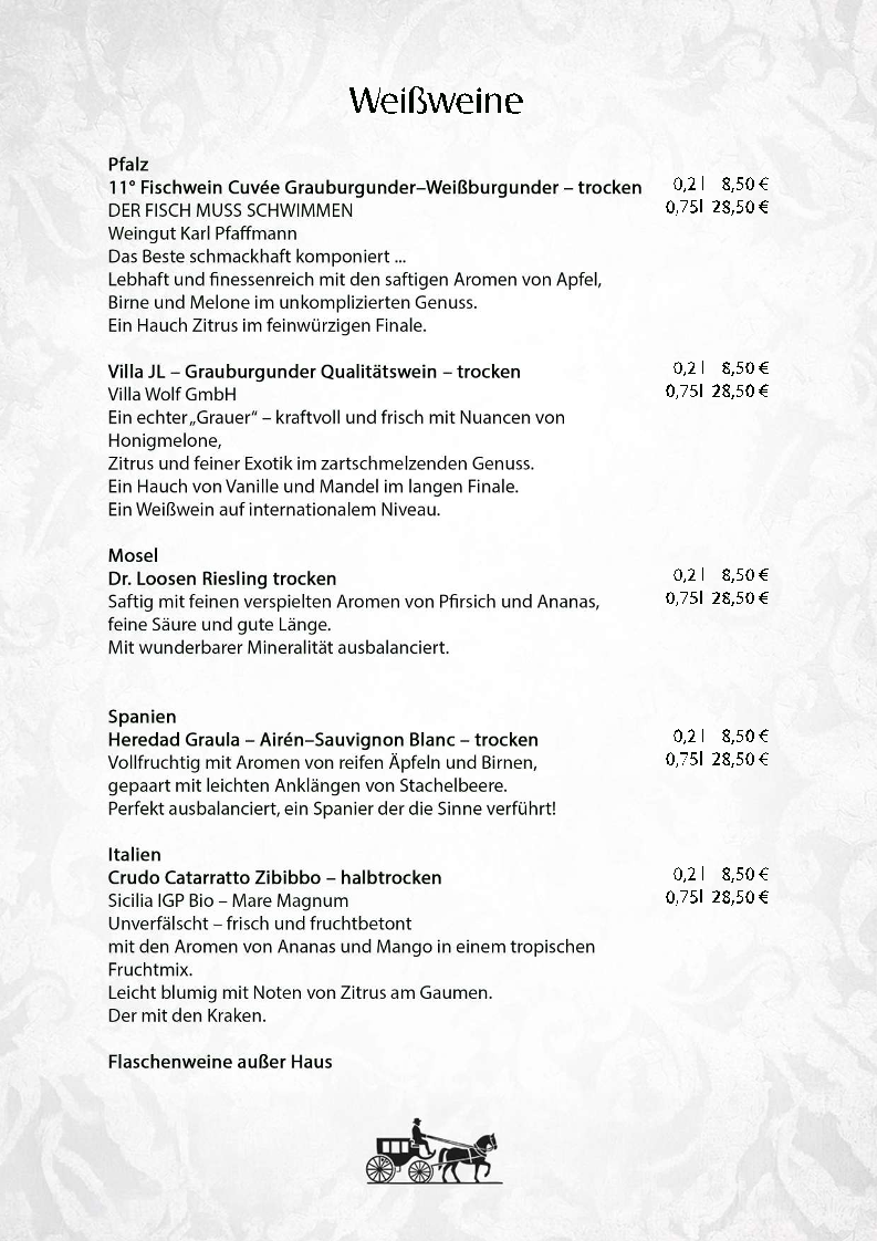 Gasthaus Zum Kutscher Photo Menu 7