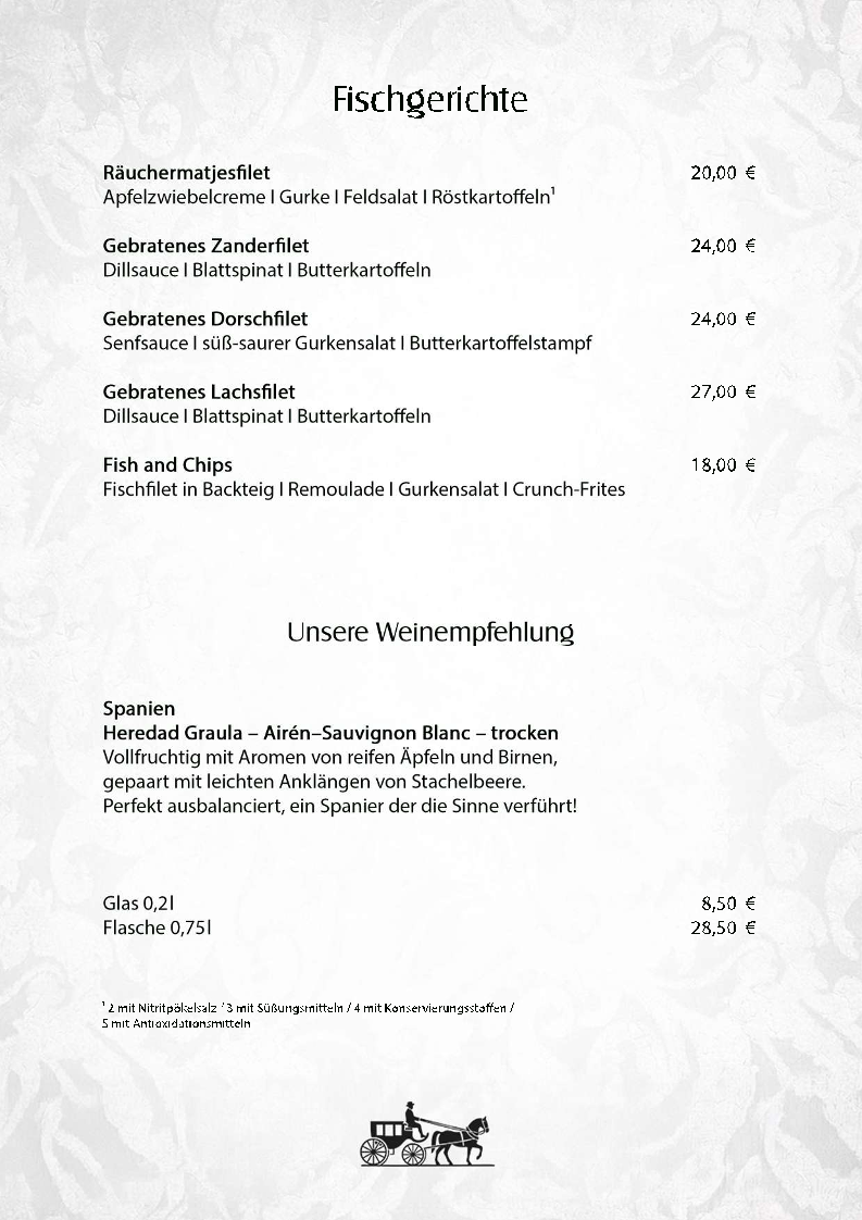 Gasthaus Zum Kutscher Photo Menu 8