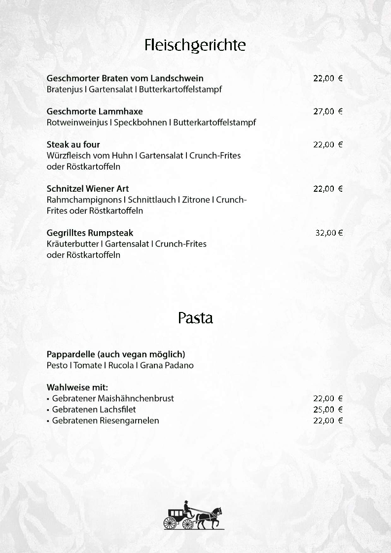 Gasthaus Zum Kutscher Photo Menu 9