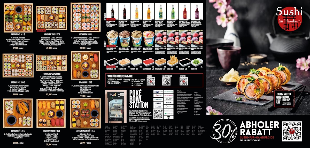 Sushi für Hamburg Barmbek Photo Menu 1