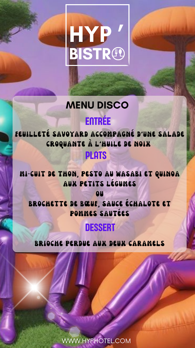 HYP'Bistro Restaurant - Saint Marcellin Photo Menu 5