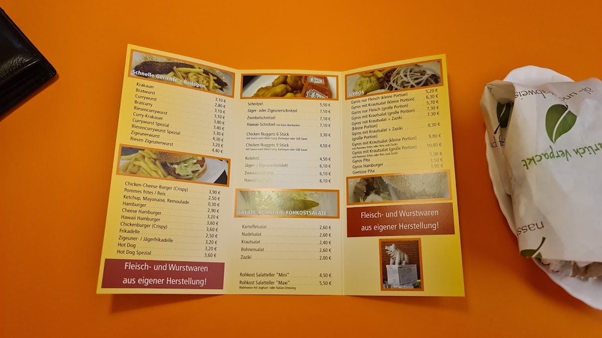 Snack-Eck Photo Menu 2