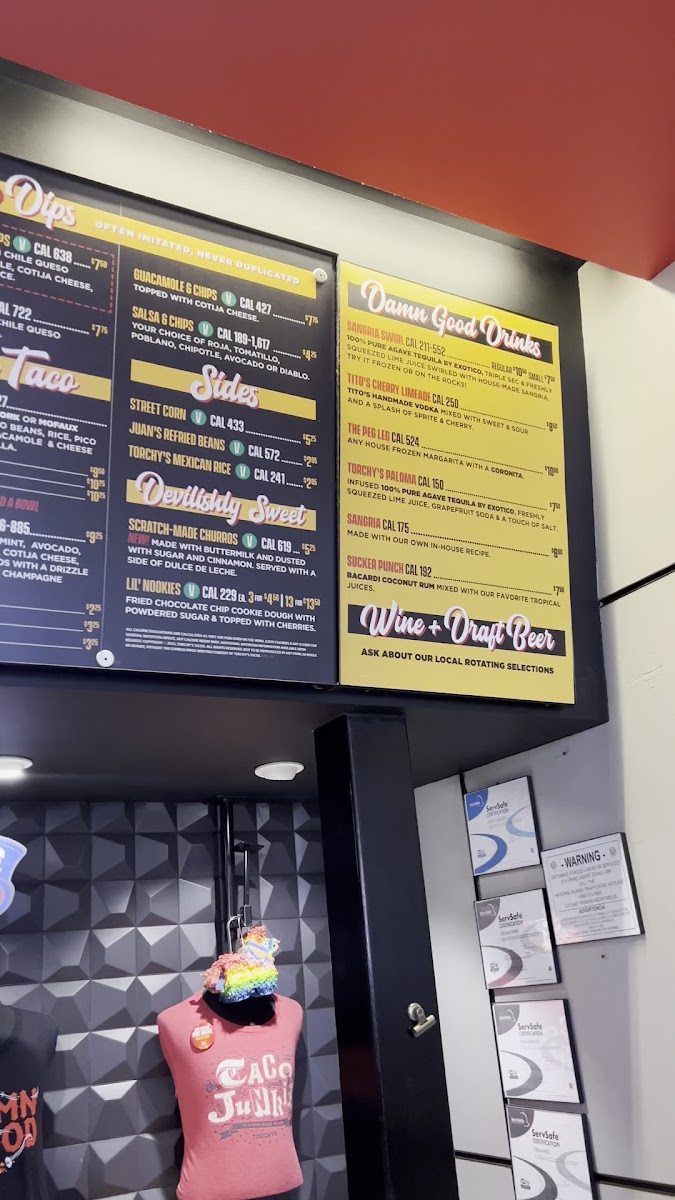 Torchy's Tacos Photo Menu 2