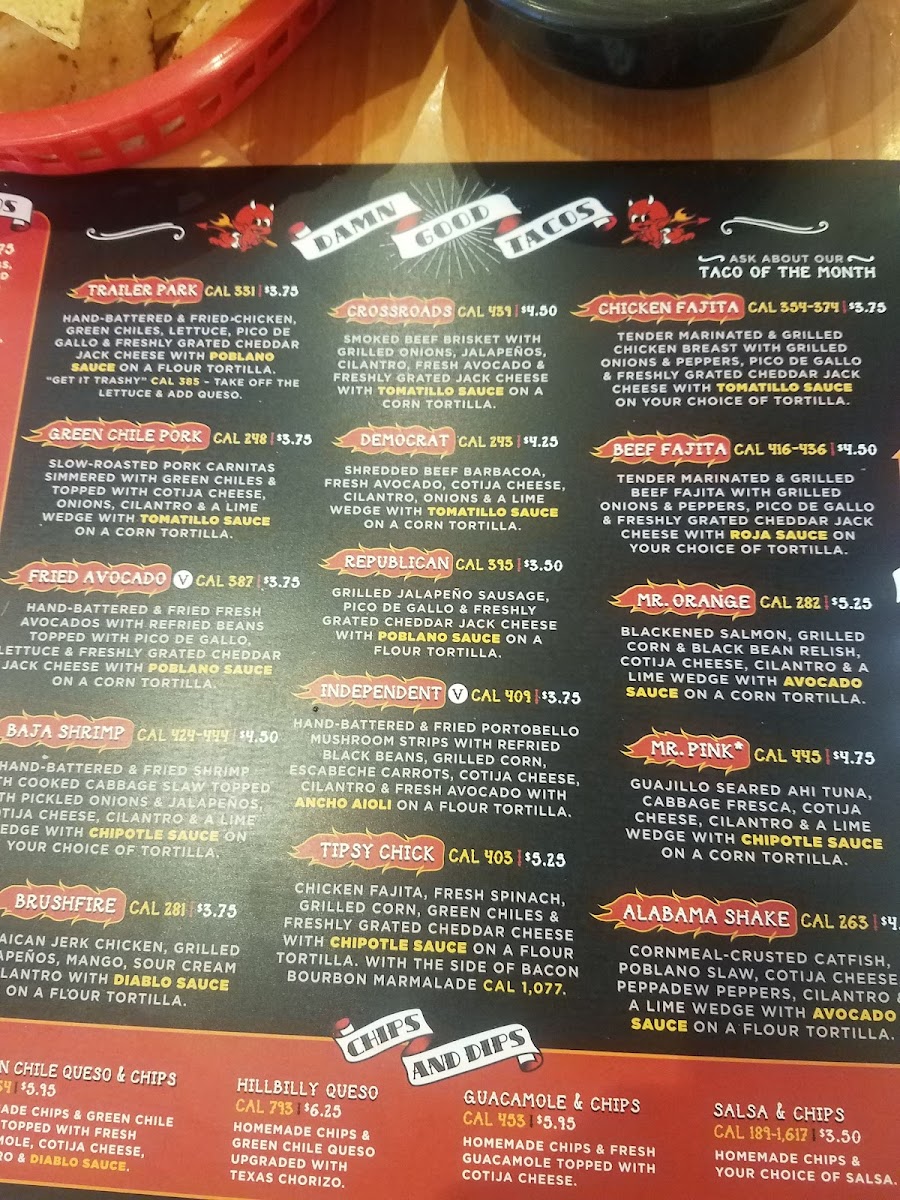 Torchy's Tacos Photo Menu 5