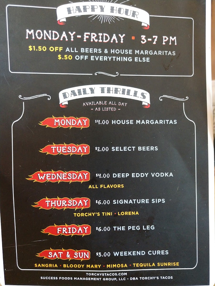 Torchy's Tacos Photo Menu 6