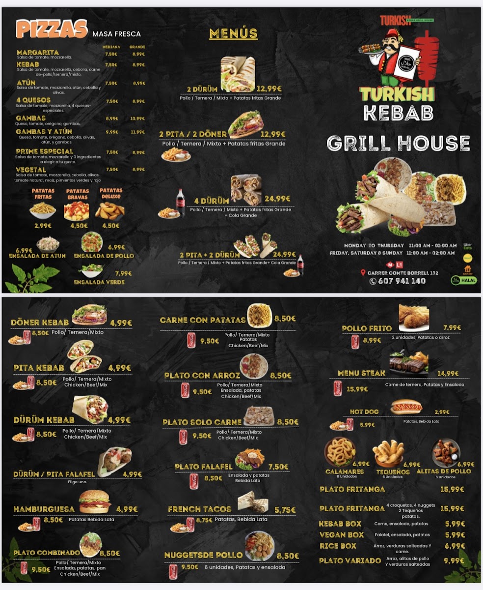 Turkish Kebab Grill House Photo Menu 1