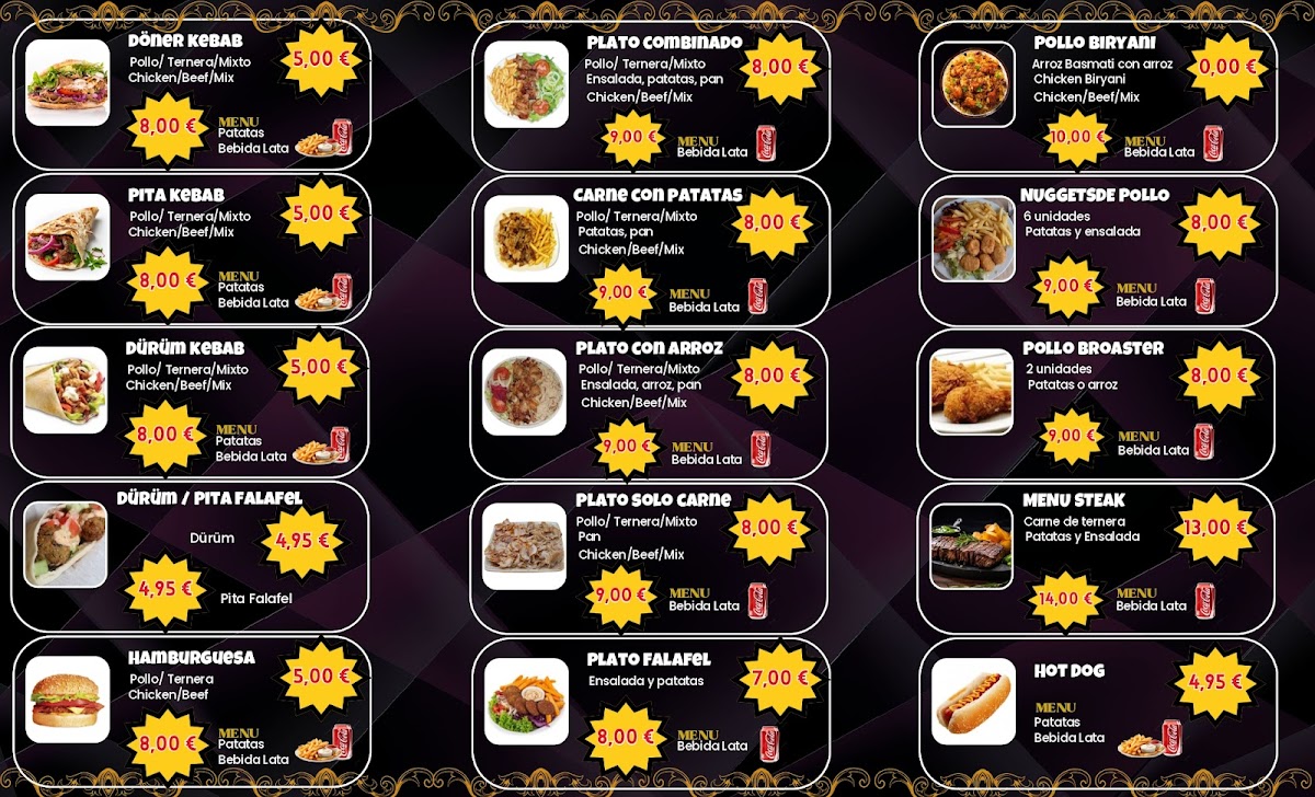 Turkish Kebab Grill House Photo Menu 3