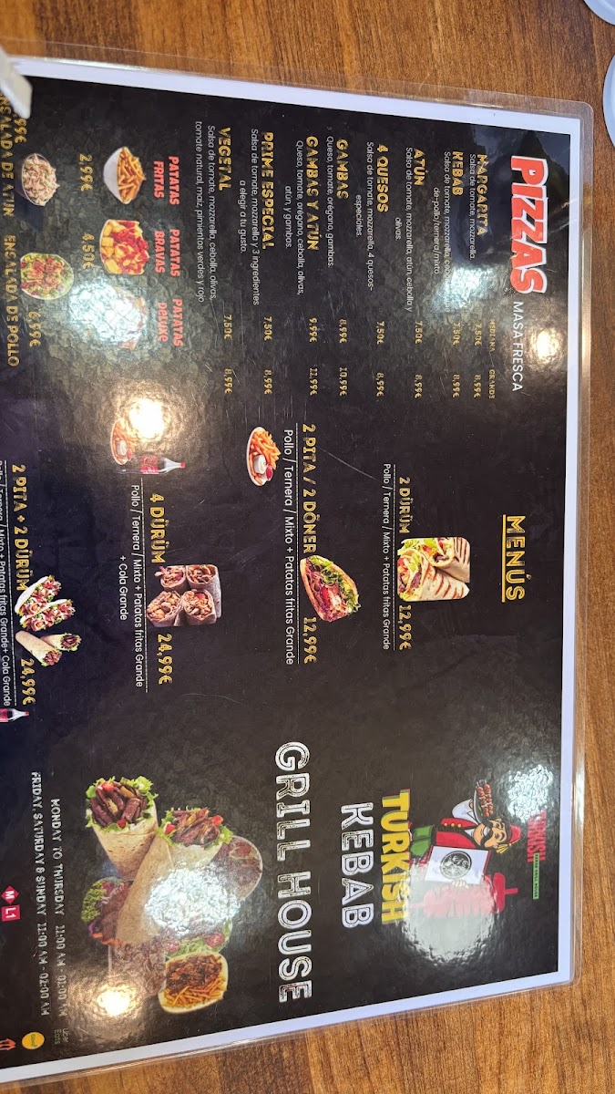 Turkish Kebab Grill House Photo Menu 7