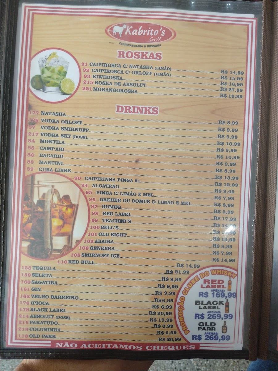 Kabrito's Grill - Campinas Photo Menu 1