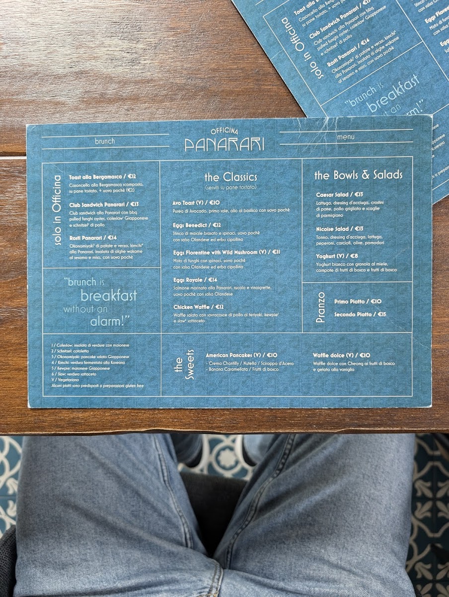 Officina Panarari Photo Menu 5