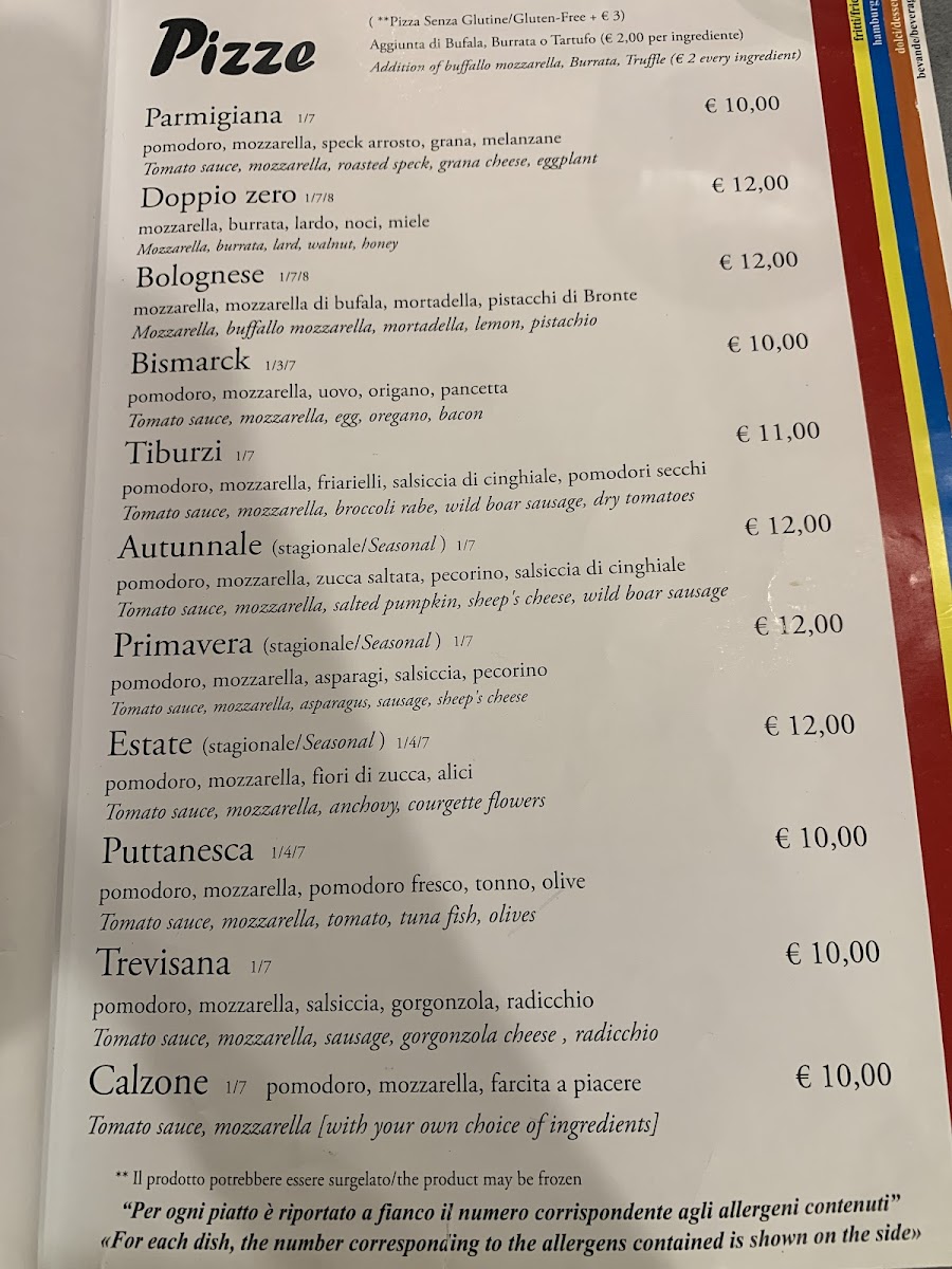 Pizzeria Doppiozero Photo Menu 6
