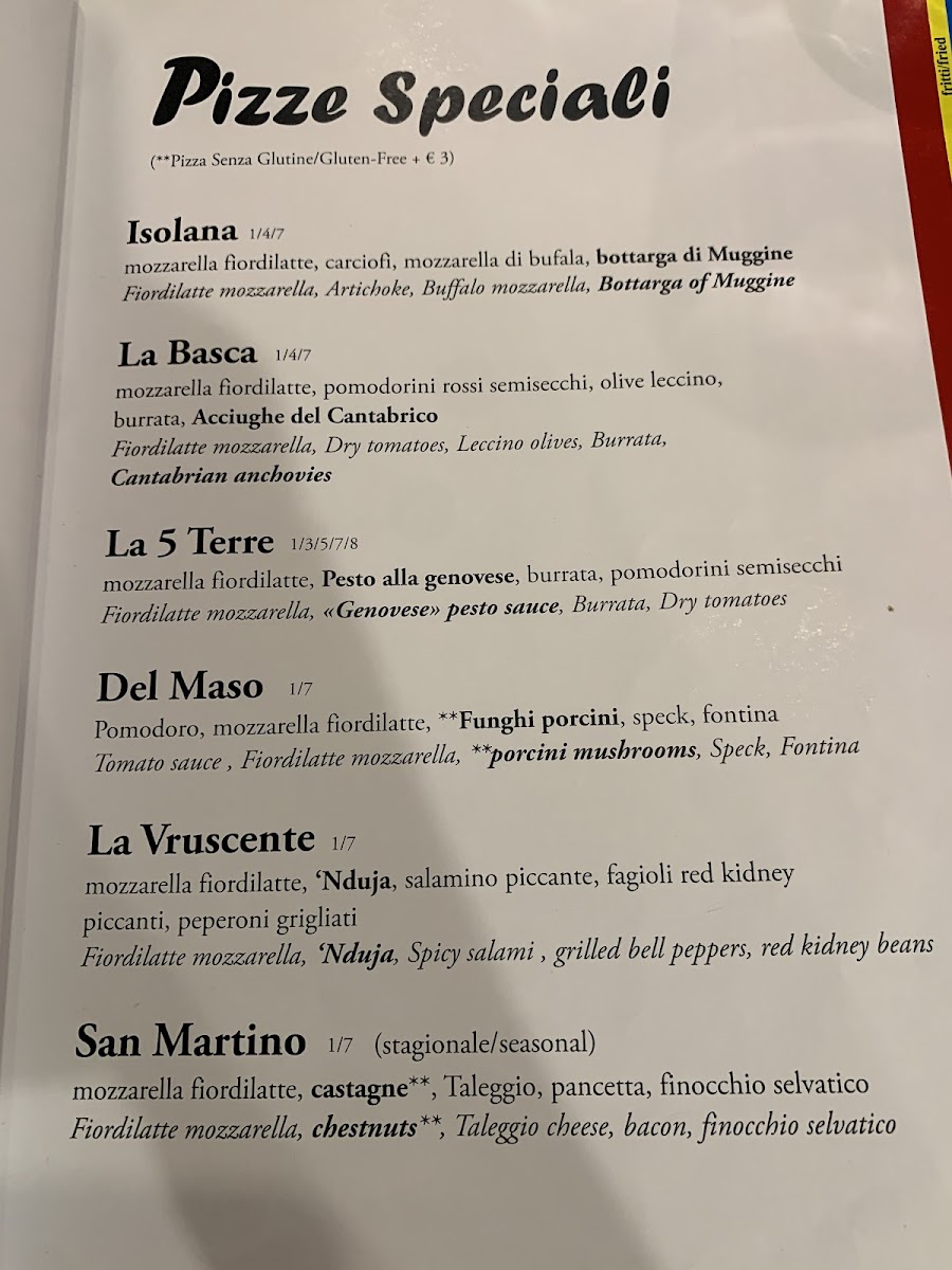 Pizzeria Doppiozero Photo Menu 7
