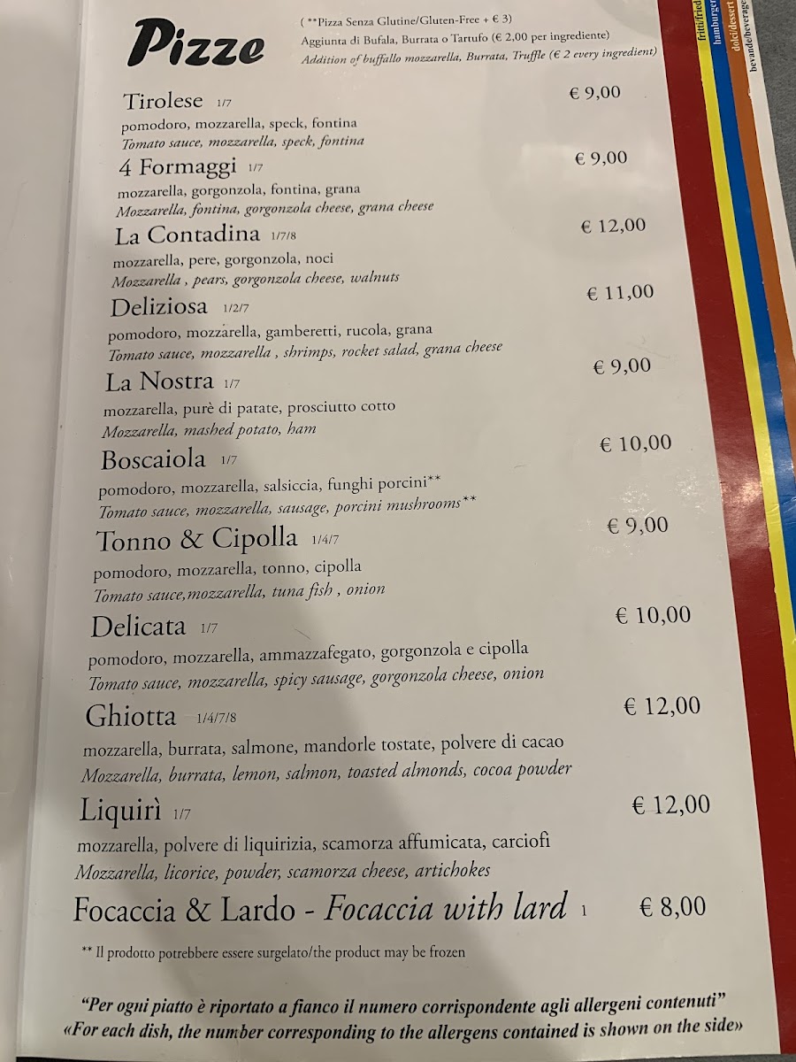 Pizzeria Doppiozero Photo Menu 8