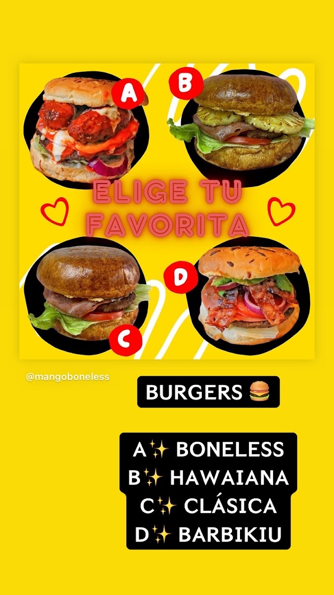 MANGO BONELESS & MORE Photo Menu 2