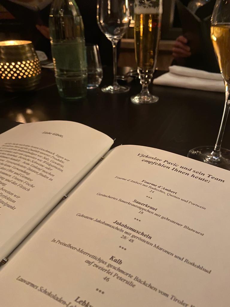 Die Brasserie Photo Menu 6