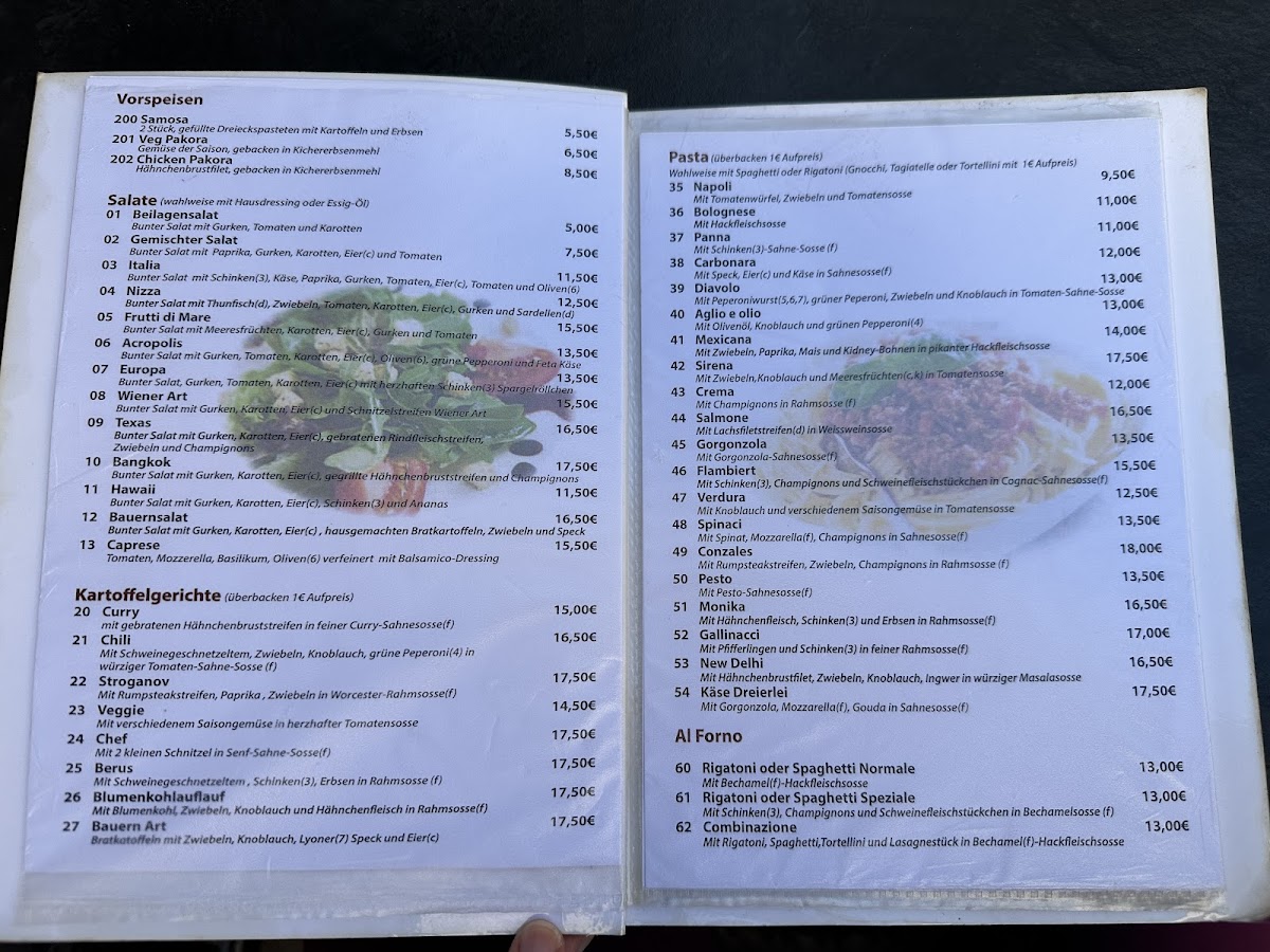 Bistro Monika Photo Menu 1