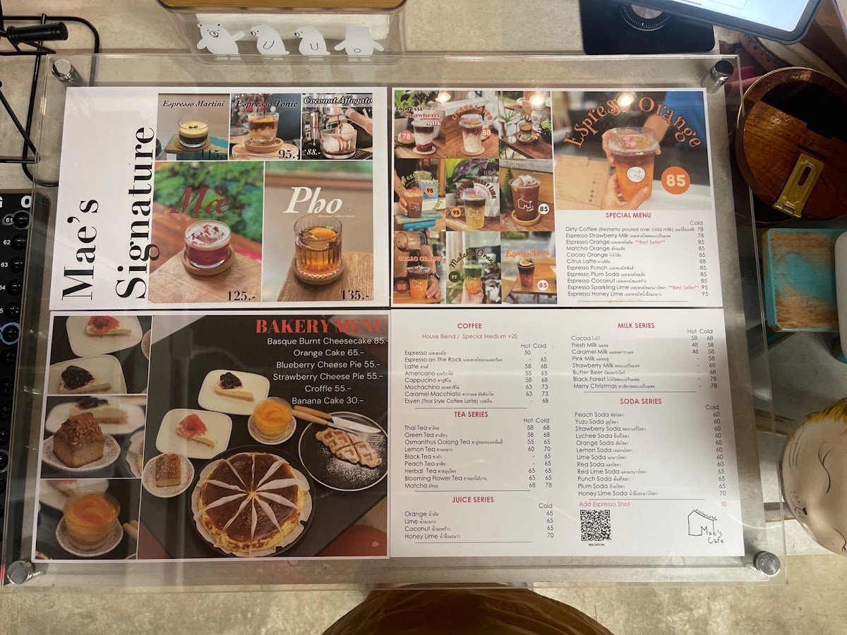 Mae's Cafe Coffee & Bakery Photo Menu 3