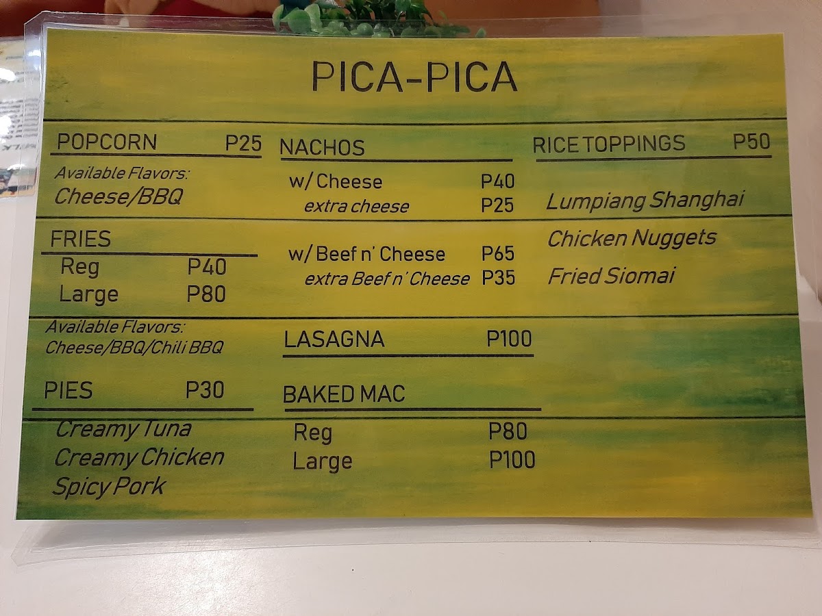 Milk Tealicious Angono Photo Menu 2