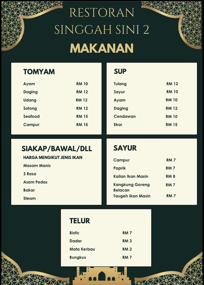 RESTORAN SINGGAH SINI 2 Photo Menu 5