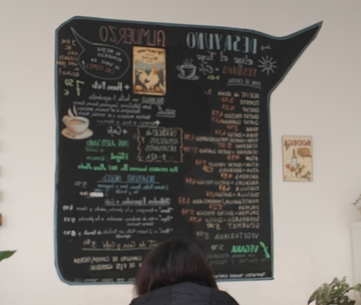 Cal comes Bar Cafeteria Photo Menu 5