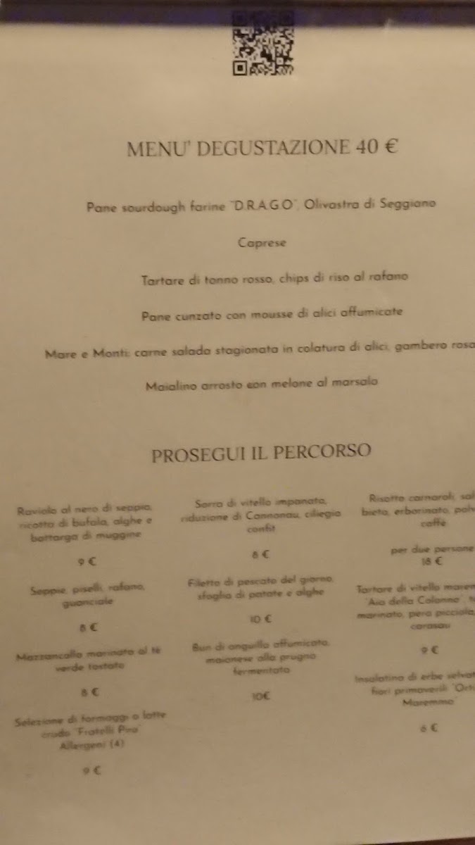 Posto Pubblico Dei F.lli Cech Photo Menu 4