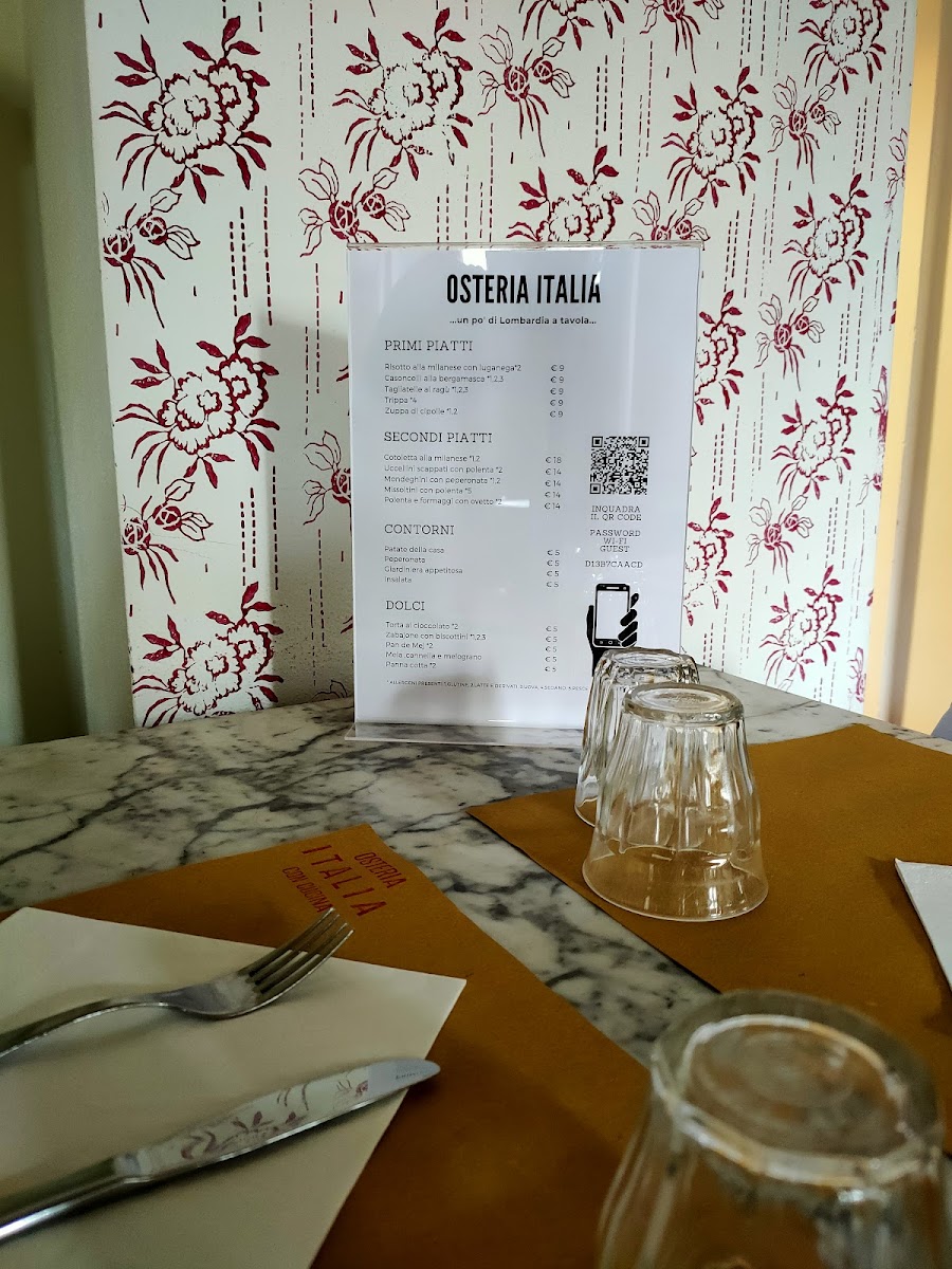 Osteria Italia Erba Photo Menu 10